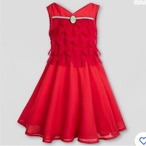 Shop Disney Adaptive Red Moana Costume Dress Girls Size Large